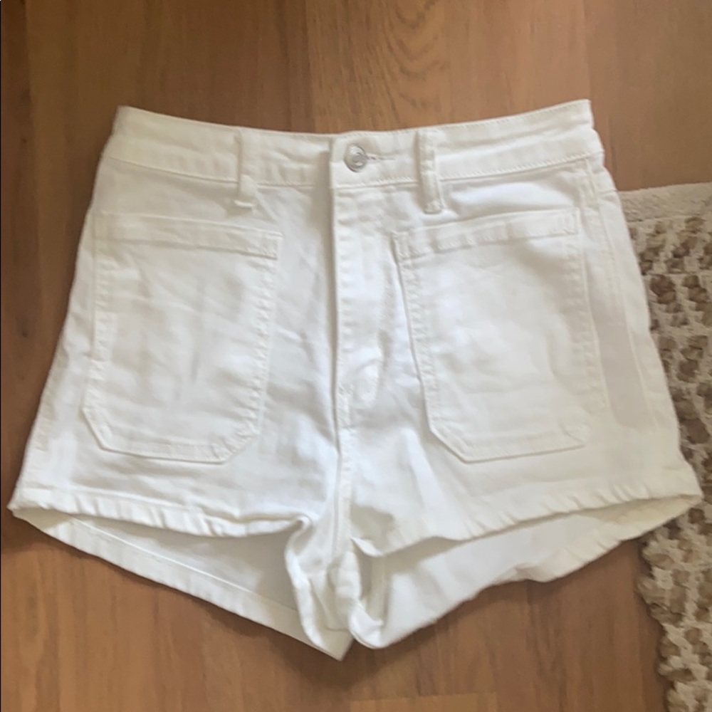 White shorts